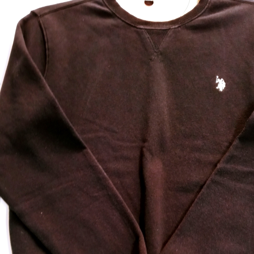 Mens Polo. Sweatshirt Sz Small